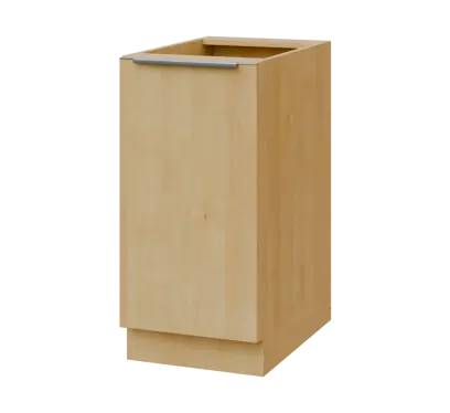 SIS - 4D spodní skříňka, 1-dveřová, levá, 870x400x600, javor horský